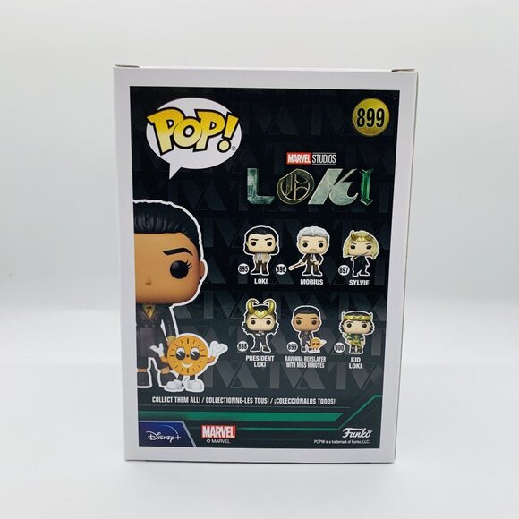 Funko Pop! Marvel Loki - Ravonna Renslayer with Miss Minutes Figure #899! - Picture 4 of 7